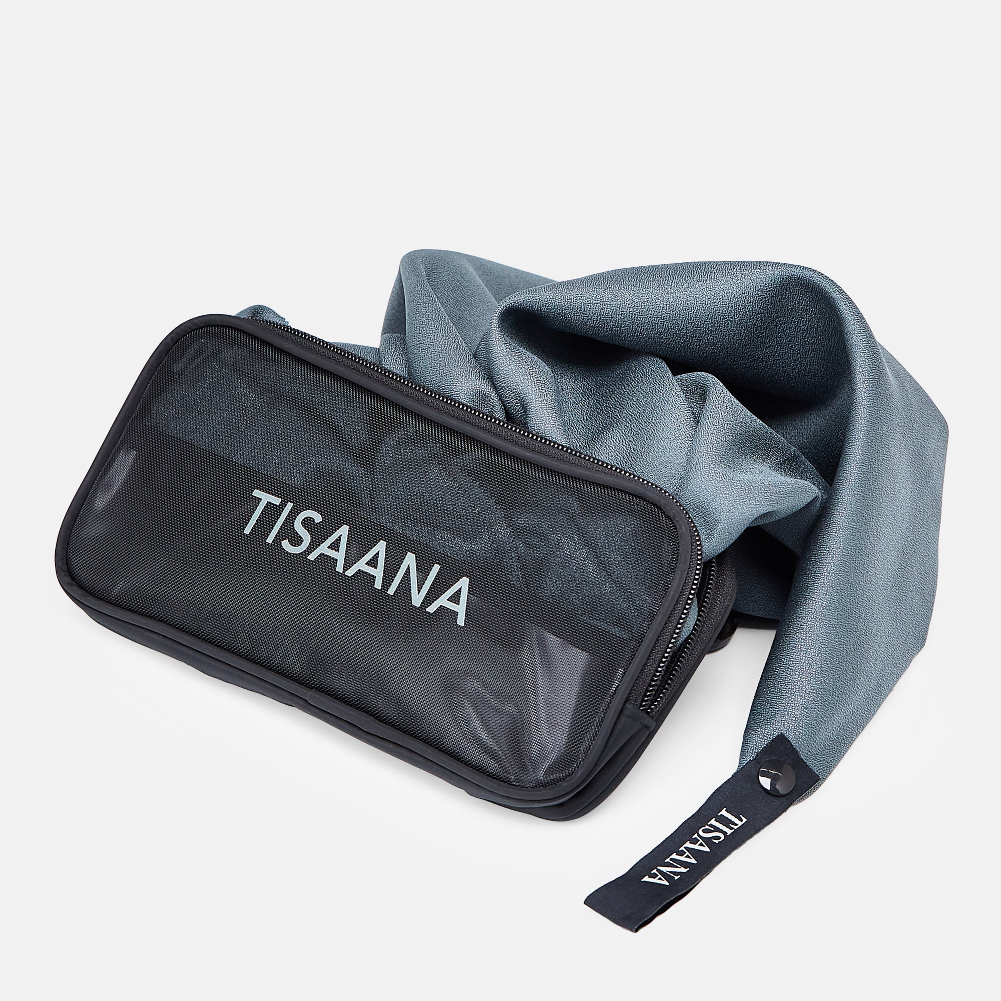 NanoLite Outdoor Shower Towel - Standard & Dark Grey