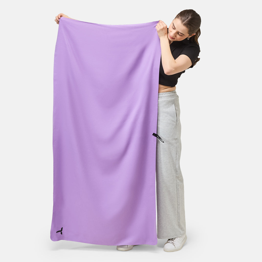 NanoLite Outdoor Shower Towel - Standard & Bright Violet